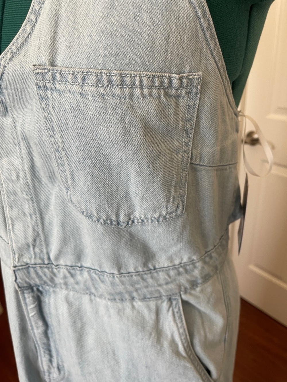 Universal Thread Light Blue Denim Halter Maxi Dress - Picture 7 of 10